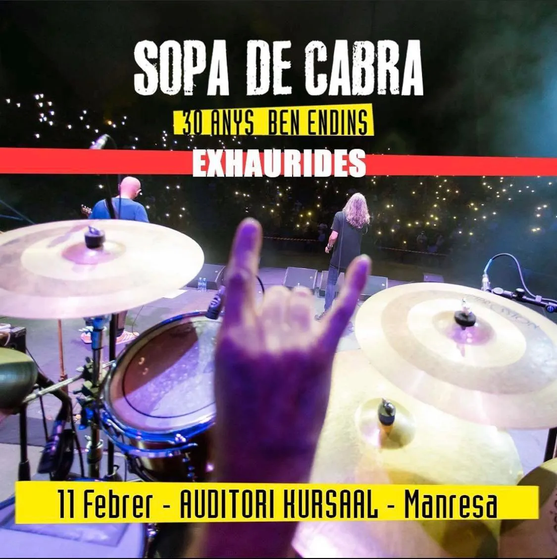 Cartell concert de Manresa