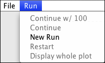 PopG Run Menu